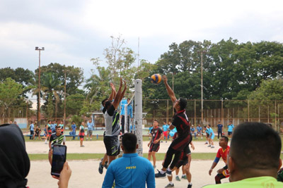 Black Panther Sabet Juara I Bola Voli Sempena HUT ke-74 TNI AU